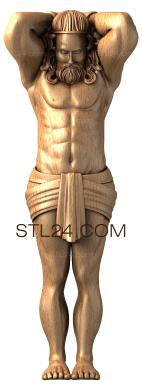 Statuette (STK_0008) 3D models for cnc