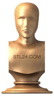 Статуэтки (STK_0013) 3D модель для ЧПУ станка