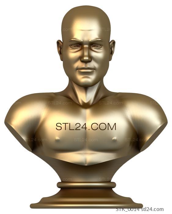 Statuette (STK_0014) 3D models for cnc