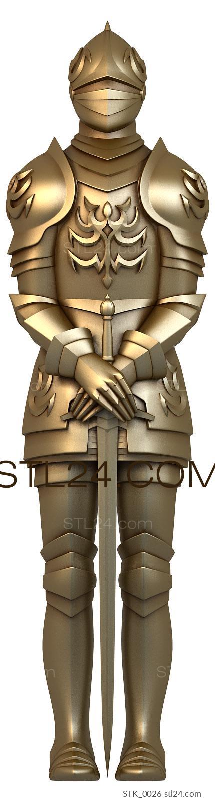 Statuette (STK_0026) 3D models for cnc