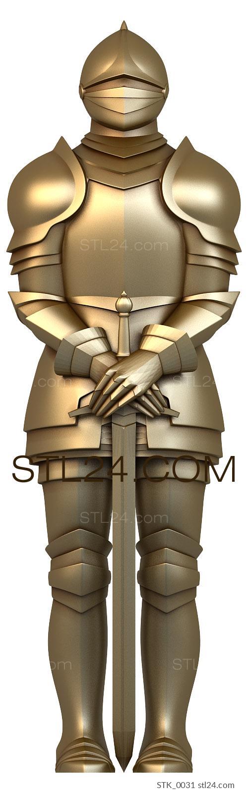 Statuette (STK_0031) 3D models for cnc