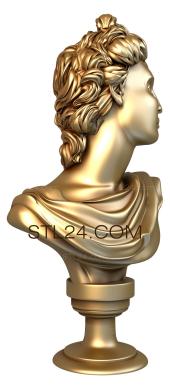 Statuette (STK_0036) 3D models for cnc