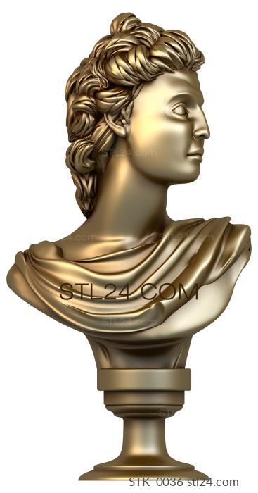 Statuette (STK_0036) 3D models for cnc