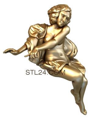 Statuette (STK_0046) 3D models for cnc