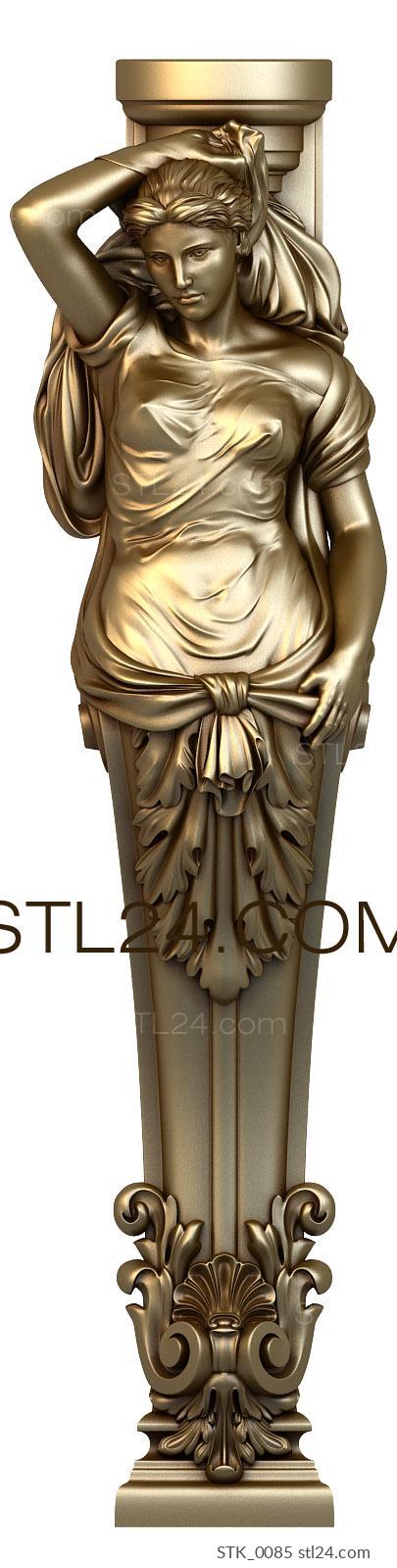 Statuette (STK_0085) 3D models for cnc