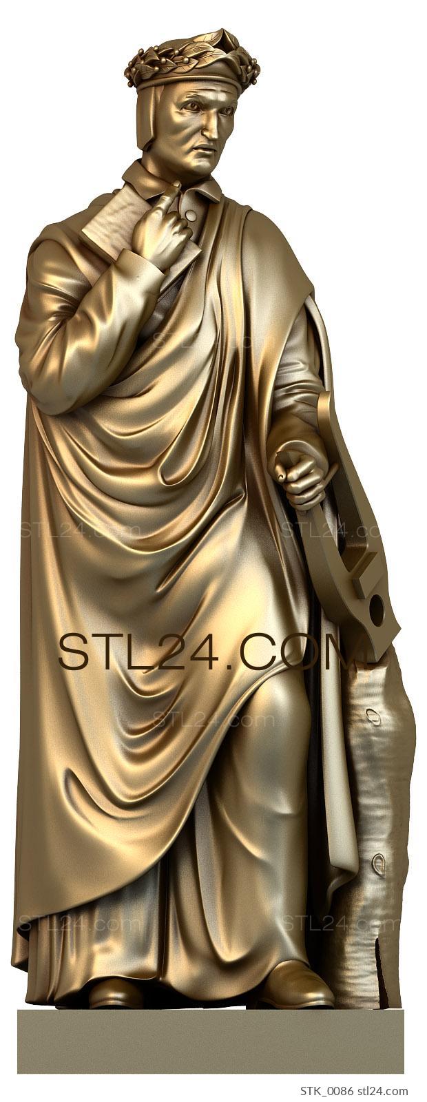 Statuette (STK_0086) 3D models for cnc