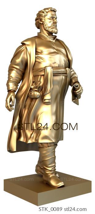 Statuette (STK_0089) 3D models for cnc
