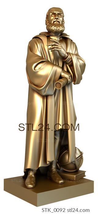 Statuette (STK_0092) 3D models for cnc