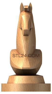 Статуэтки (STK_0135) 3D модель для ЧПУ станка