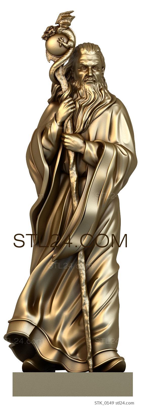 Statuette (STK_0149) 3D models for cnc
