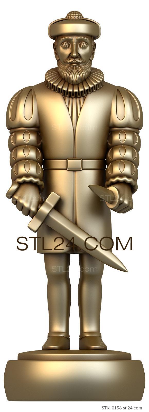 Statuette (STK_0156) 3D models for cnc