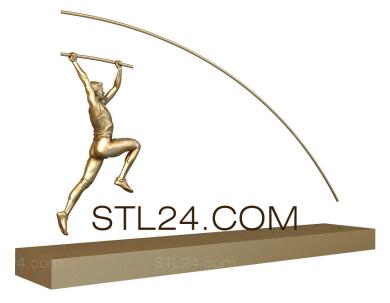 Статуэтки (STK_0168) 3D модель для ЧПУ станка