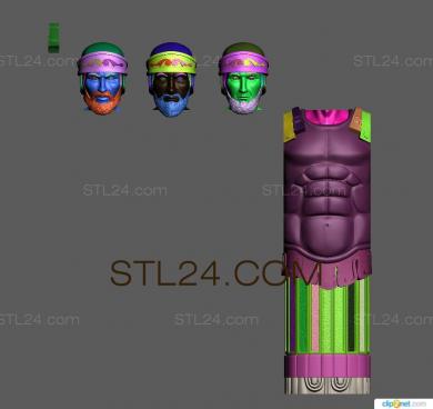 Statuette (STK_0179) 3D models for cnc