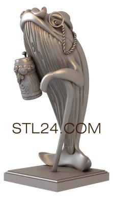 Statuette (STK_0203) 3D models for cnc