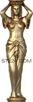 Statuette (STK_0212) 3D models for cnc