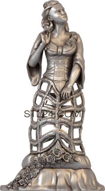 Statuette (STK_0214) 3D models for cnc