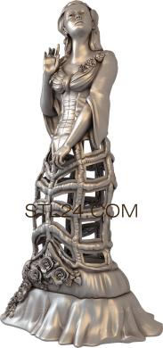 Statuette (STK_0214) 3D models for cnc