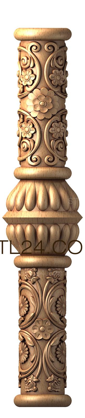 Church pillar (SC_0033) 3D models for cnc