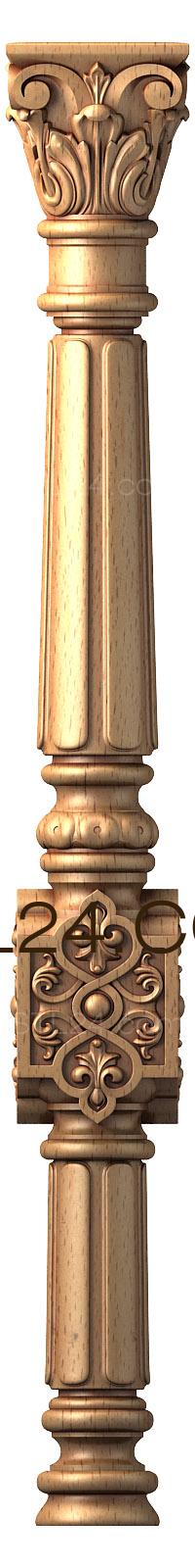 Church pillar (SC_0088) 3D models for cnc