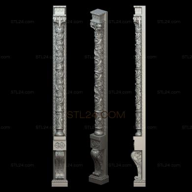 Church pillar (SC_0094) 3D models for cnc