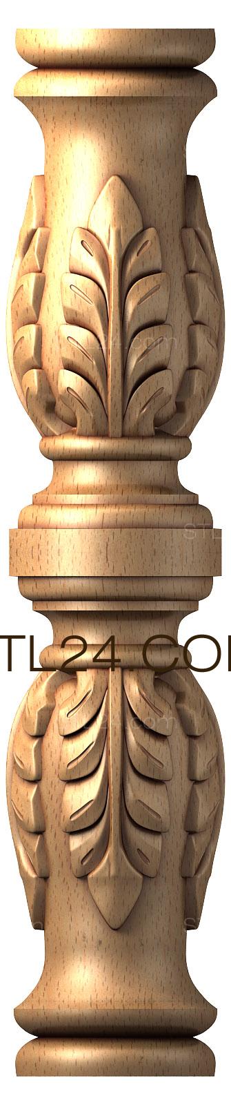 Pillar (ST_0014) 3D models for cnc