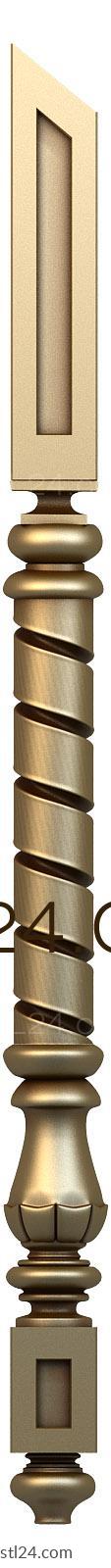 Pillar (ST_0016) 3D models for cnc