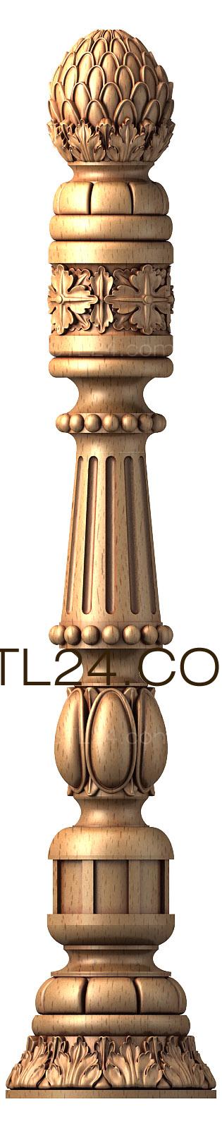 Pillar (ST_0070) 3D models for cnc