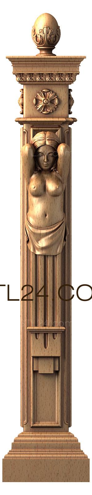 Pillar (ST_0145) 3D models for cnc