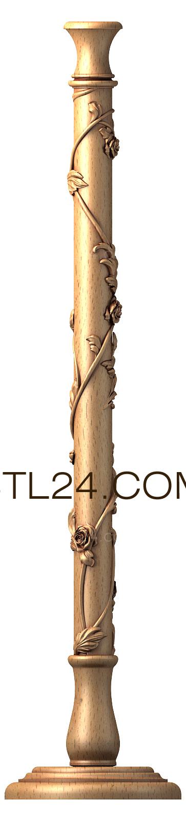 Pillar (ST_0170) 3D models for cnc