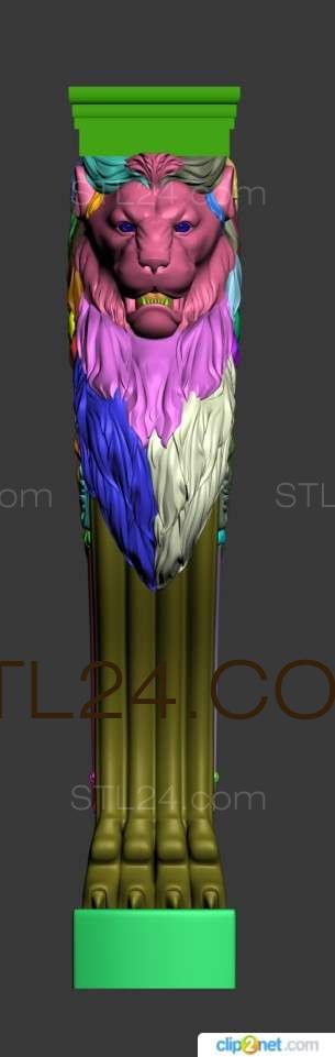 Pillar (ST_0270) 3D models for cnc