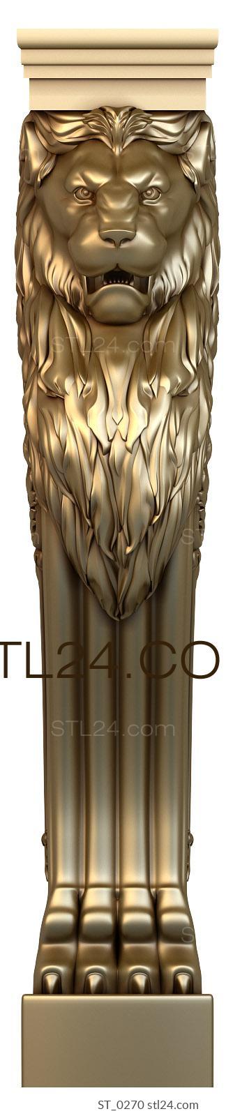 Pillar (ST_0270) 3D models for cnc