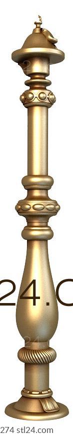 Pillar (ST_0274) 3D models for cnc