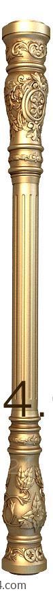 Pillar (ST_0286) 3D models for cnc