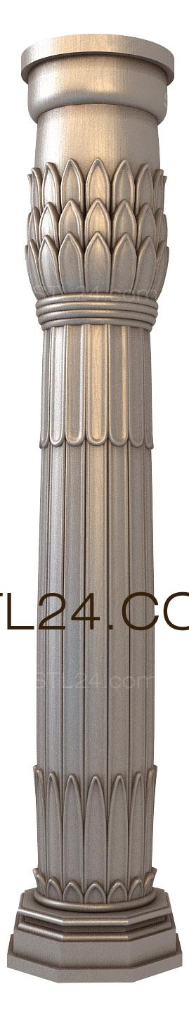 Pillar (ST_0290) 3D models for cnc