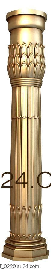 Pillar (ST_0290) 3D models for cnc