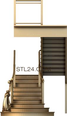 Столбы заходные (SZ_0159) 3D модель для ЧПУ станка
