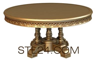 Tables (STL_0005) 3D models for cnc