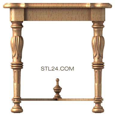 Tables (STL_0013) 3D models for cnc