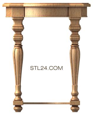 Tables (STL_0016) 3D models for cnc