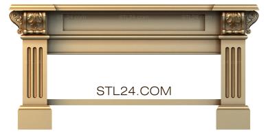 Столы (STL_0022-1) 3D модель для ЧПУ станка