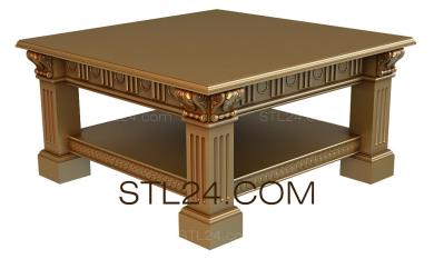 Tables (STL_0022) 3D models for cnc