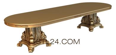 Tables (STL_0025) 3D models for cnc