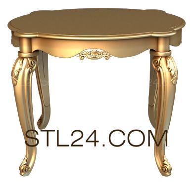 Tables (STL_0052) 3D models for cnc