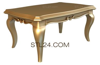 Tables (STL_0063) 3D models for cnc