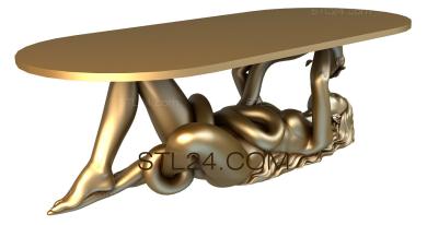Столы (STL_0067) 3D модель для ЧПУ станка