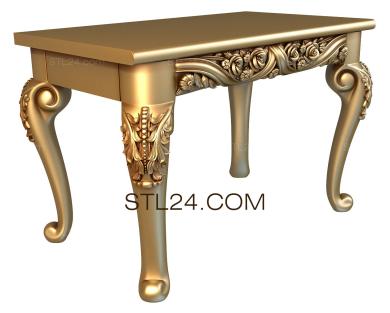 Tables (STL_0078) 3D models for cnc