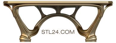 Столы (STL_0088) 3D модель для ЧПУ станка