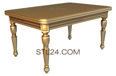Tables (STL_0095) 3D models for cnc