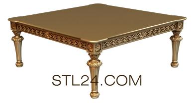 Tables (STL_0107) 3D models for cnc