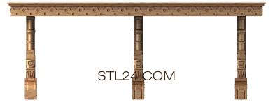 Столы (STL_0117) 3D модель для ЧПУ станка